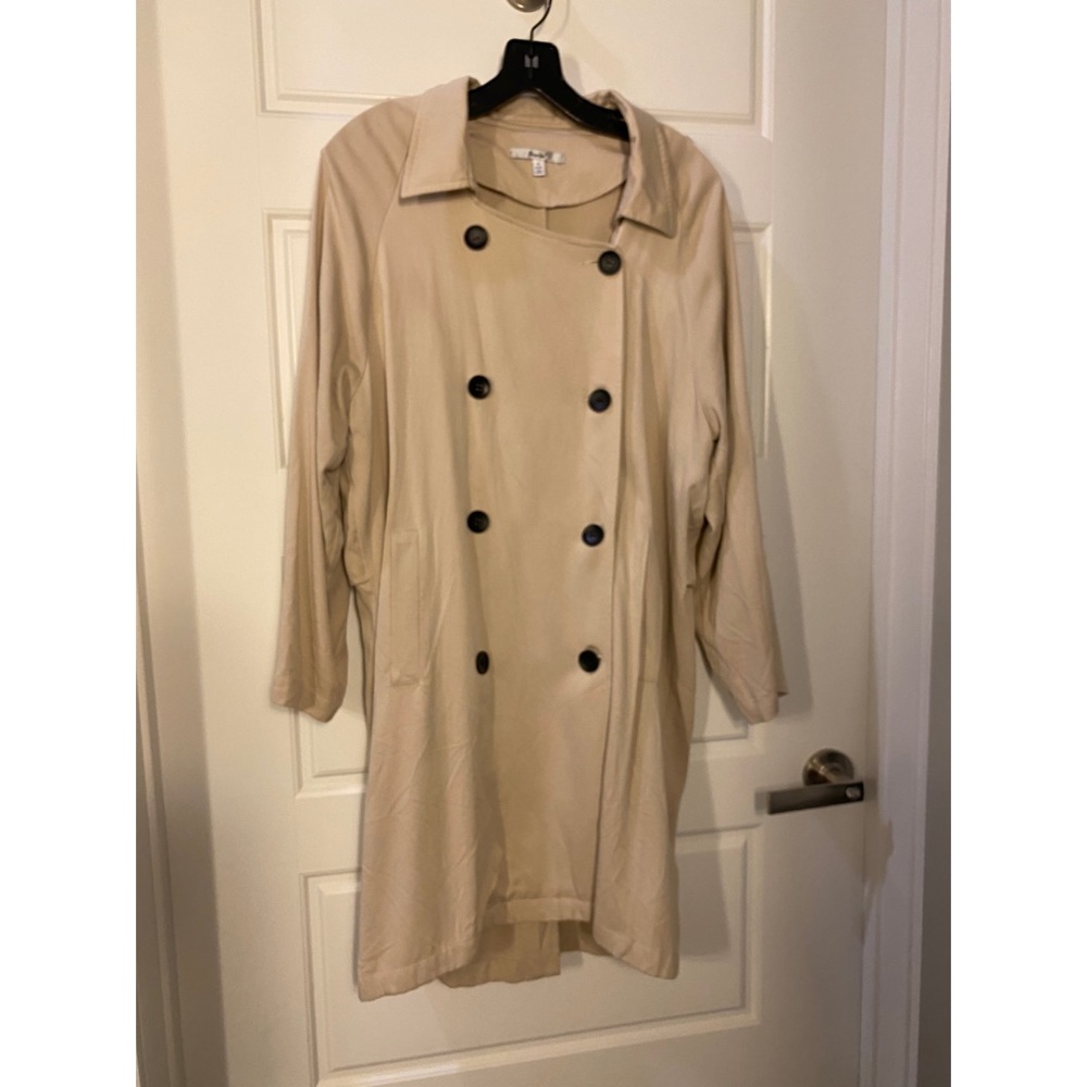 Tan Lightweight Peacoat